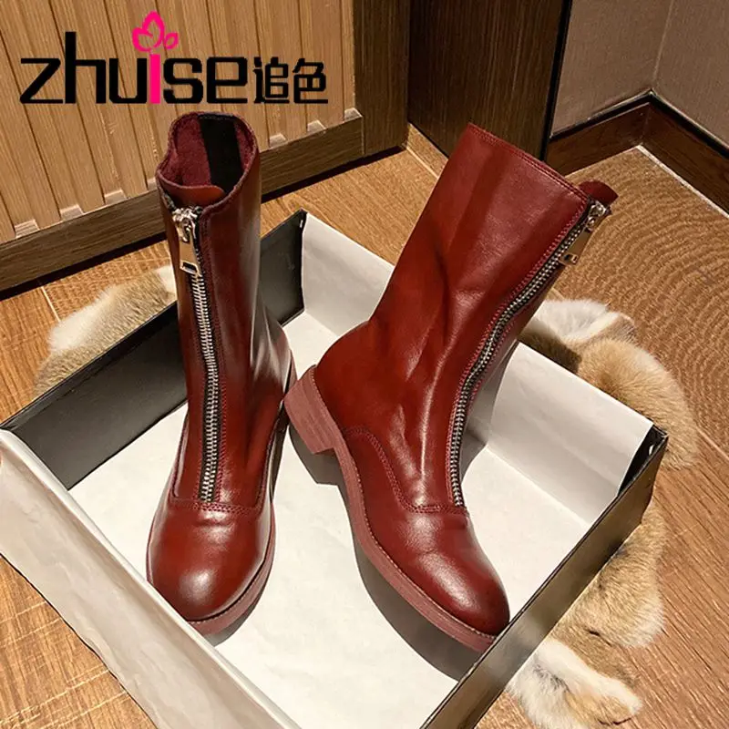 guidi front and rear zipper leather short boots retro old fold inverted boots women's riding boots in boots 310788
guidi front and rear zipper leather short boots retro old fold inverted boots women's riding boots in boots 310788