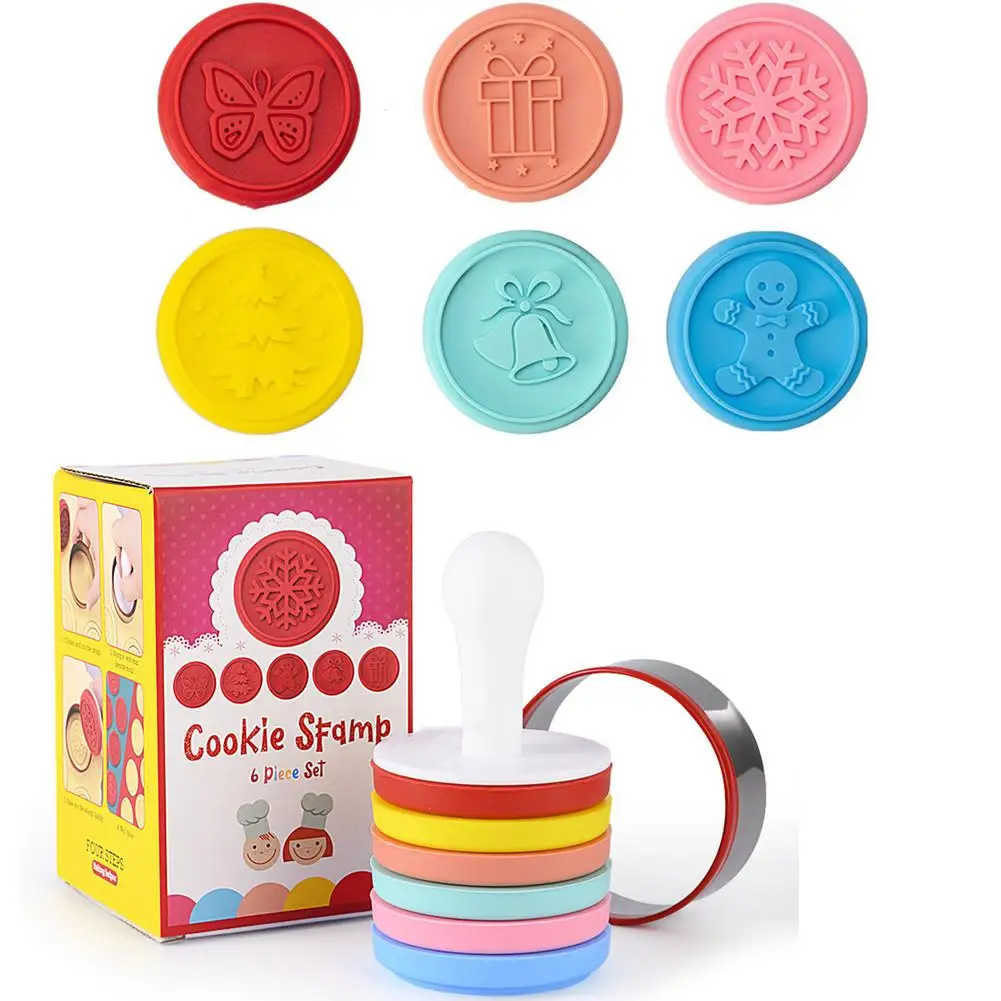 Christmas Cookie Embossing Mold Silicone Bakery Shaper Kitchen Creative Cute Baking Tool Kitchen Accessories
Christmas Cookie Embossing Mold Silicone Bakery Shaper Kitchen Creative Cute Baking Tool Kitchen Accessories