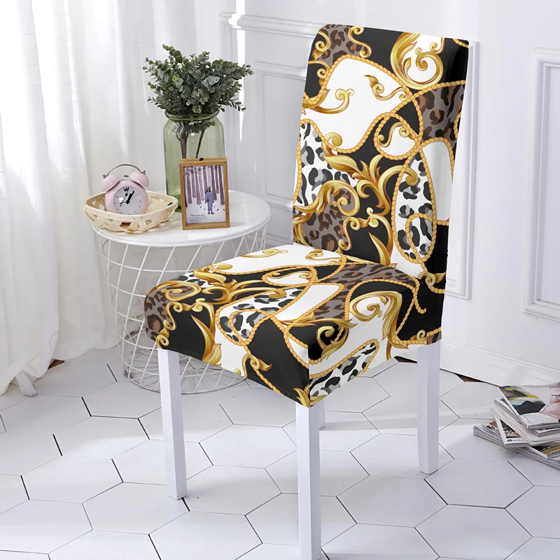Fashion Geometric Universal Size Chair Covers Elastic Stretch Dining Seat Cover Anti-dirty Washable For Wedding Restaurant
Fashion Geometric Universal Size Chair Covers Elastic Stretch Dining Seat Cover Anti-dirty Washable For Wedding Restaurant