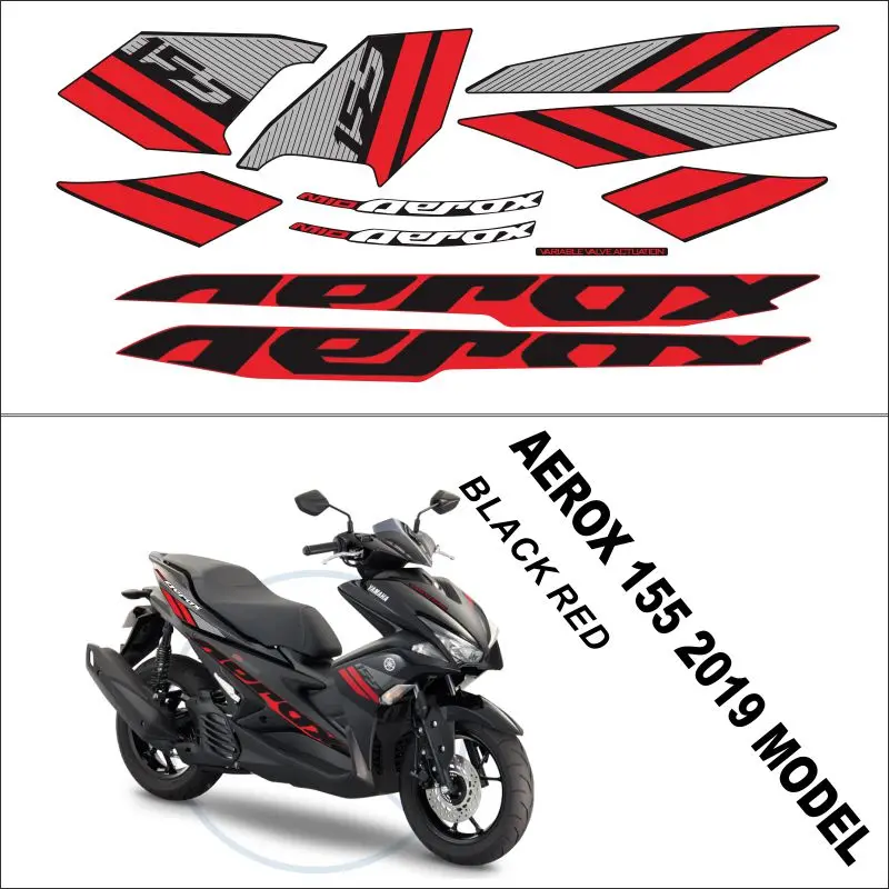 Набор стикеров для модификации мотоцикла AEROX 155 модель 2019|Наклейки и стикеры| |