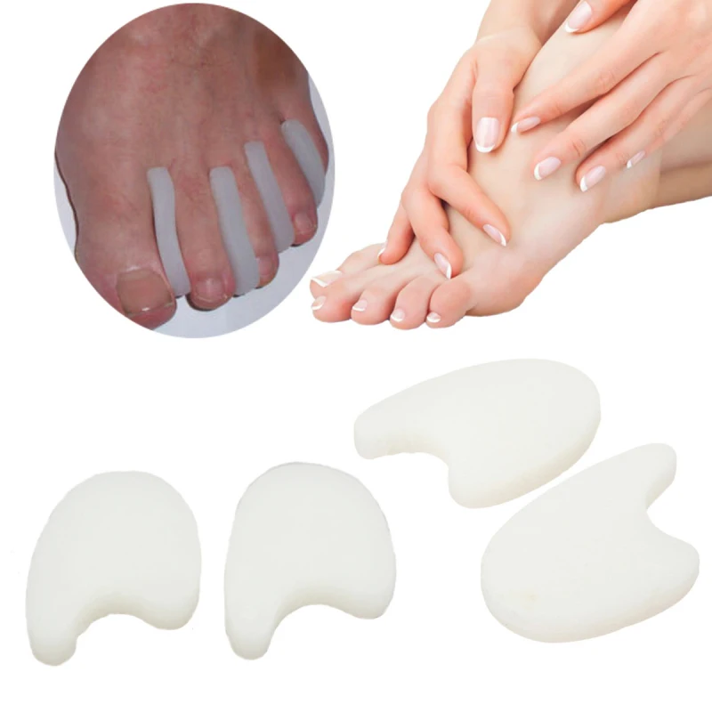 5 Pairs White Silicone Toe Separator Soft Flexible Bunion Corrector Straightener Reusable Washable Toe Valgus Adjuster Foot Care
5 Pairs White Silicone Toe Separator Soft Flexible Bunion Corrector Straightener Reusable Washable Toe Valgus Adjuster Foot Care