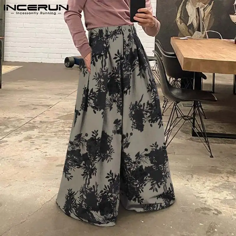 INCERUN American Style Fashion Casual New Men Pantalons Printed Male Party Nightclub Pants High-waisted Wide-leg Trousers S-5XL
INCERUN American Style Fashion Casual New Men Pantalons Printed Male Party Nightclub Pants High-waisted Wide-leg Trousers S-5XL