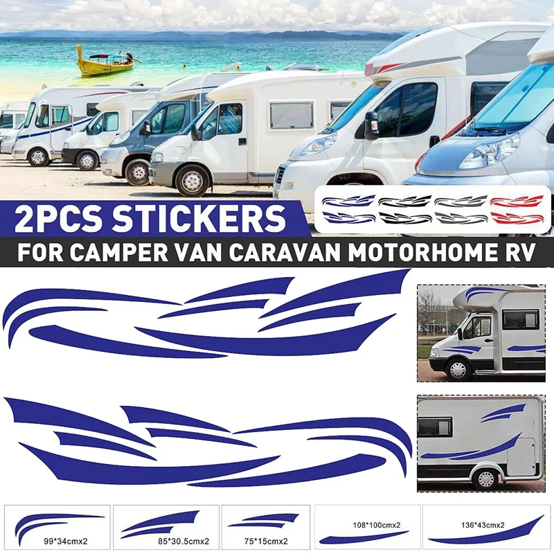 Универсальная наклейка на корпус RV Motorhome, графические наклейки «сделай сам», наклейка, украшение для фургона, прицепа
Универсальная наклейка на корпус RV Motorhome, графические наклейки «сделай сам», наклейка, украшение для фургона, прицепа
