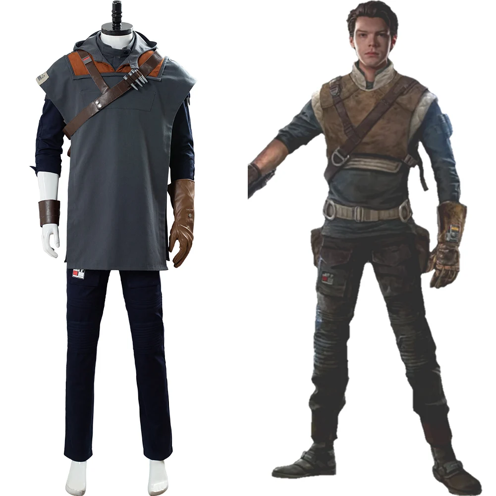 2020 Movie Star Cosplay Wars Jedi Fallen Order Cal Kestis Cosplay Costumes Outfit Full Suit For Adult men Halloween Costumes
2020 Movie Star Cosplay Wars Jedi Fallen Order Cal Kestis Cosplay Costumes Outfit Full Suit For Adult men Halloween Costumes
