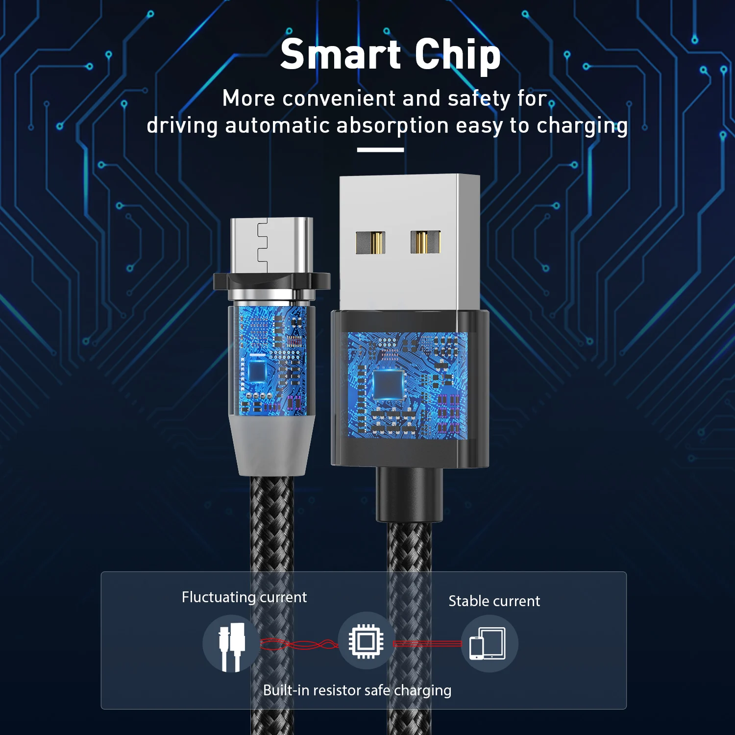 Магнитный USB-кабель GTWIN для IPhone Xiaomi Samsung зарядный кабель Micro USB Type-C телефона быстрое