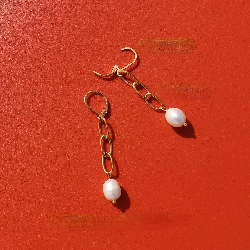 Женские серьги-кисточки из титановой стали с натуральным жемчугом
Женские серьги-кисточки из титановой стали с натуральным жемчугом