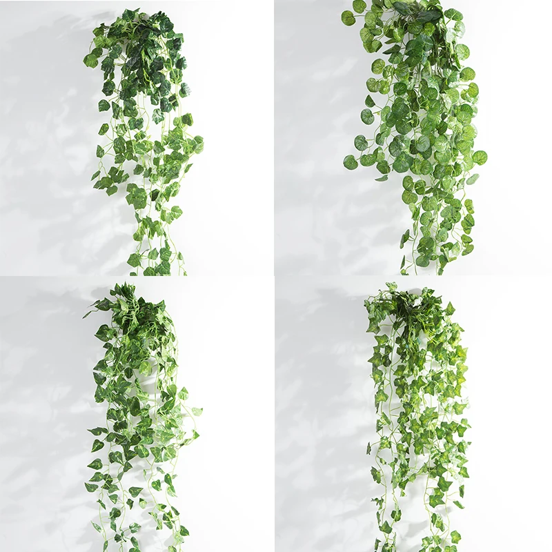 Home Decor Green Artificial Leaf Garland Plants Vine Fake Foliage Flowers Creeper Garland Decoration
Home Decor Green Artificial Leaf Garland Plants Vine Fake Foliage Flowers Creeper Garland Decoration