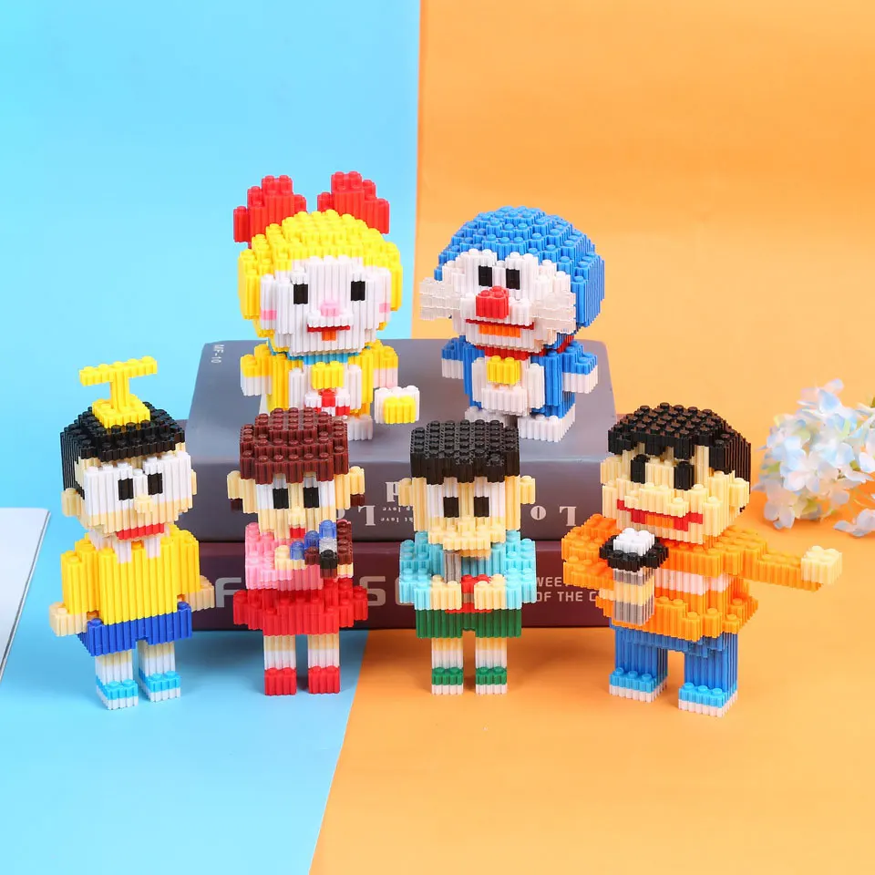 Bandai Building Blocks Anime Figure Doraemon Educational Toys Mini Blocks for Kids Christmass Toys Gift Block De Construction
Bandai Building Blocks Anime Figure Doraemon Educational Toys Mini Blocks for Kids Christmass Toys Gift Block De Construction