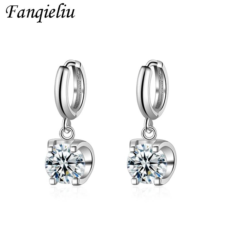 Fanqieliu Cute Women Fine Jewelry Crystal Real 925 Sterling Silver Drop Earrings FQL20389
Fanqieliu Cute Women Fine Jewelry Crystal Real 925 Sterling Silver Drop Earrings FQL20389