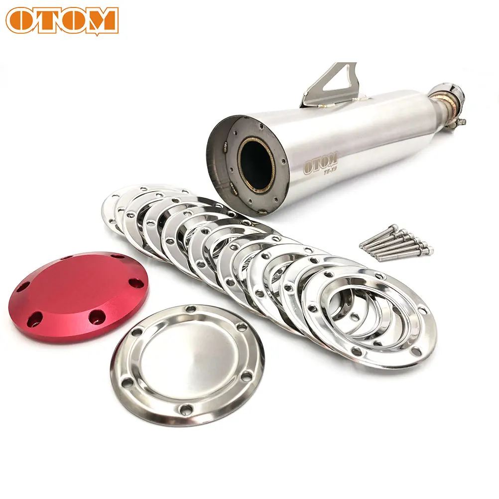 OTOM Super Trap Silencer Exhaust Pipe Retro Motorcycle Modified Stainless Steel Silencer Muffler Chinese Off Road Car Motorbike 
OTOM Super Trap Silencer Exhaust Pipe Retro Motorcycle Modified Stainless Steel Silencer Muffler Chinese Off Road Car Motorbike