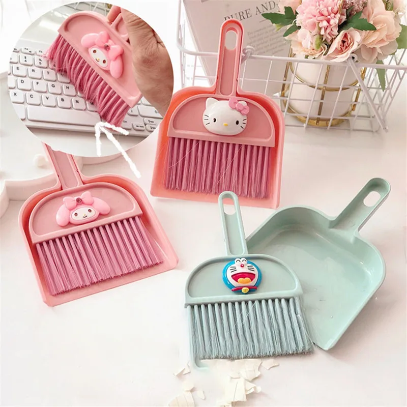 Cartoon Sanrio Kuromi Mymelody Cinnamoroll Desktop Cleaning Dustpan Kawaii Toys Periphery Clean Toy Christmas Gift for Girl New
Cartoon Sanrio Kuromi Mymelody Cinnamoroll Desktop Cleaning Dustpan Kawaii Toys Periphery Clean Toy Christmas Gift for Girl New