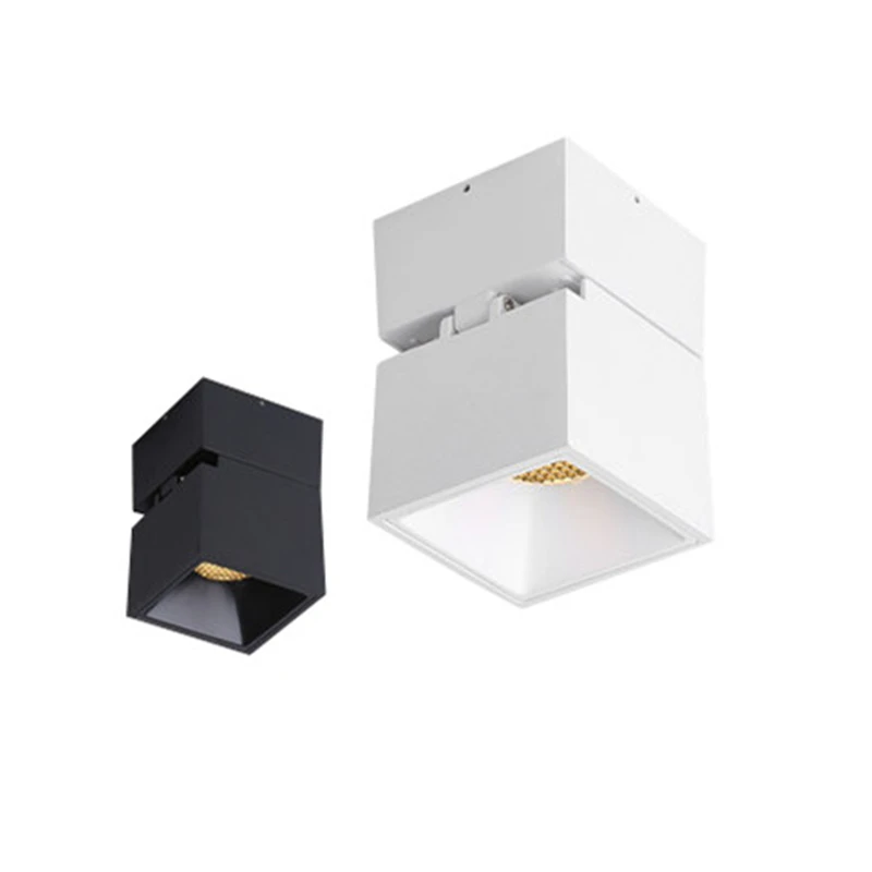 Surface mounted anti-glare downlight 7W 12W 90 degree folding COB ceiling light AC85-265V indoor lighting
Surface mounted anti-glare downlight 7W 12W 90 degree folding COB ceiling light AC85-265V indoor lighting
