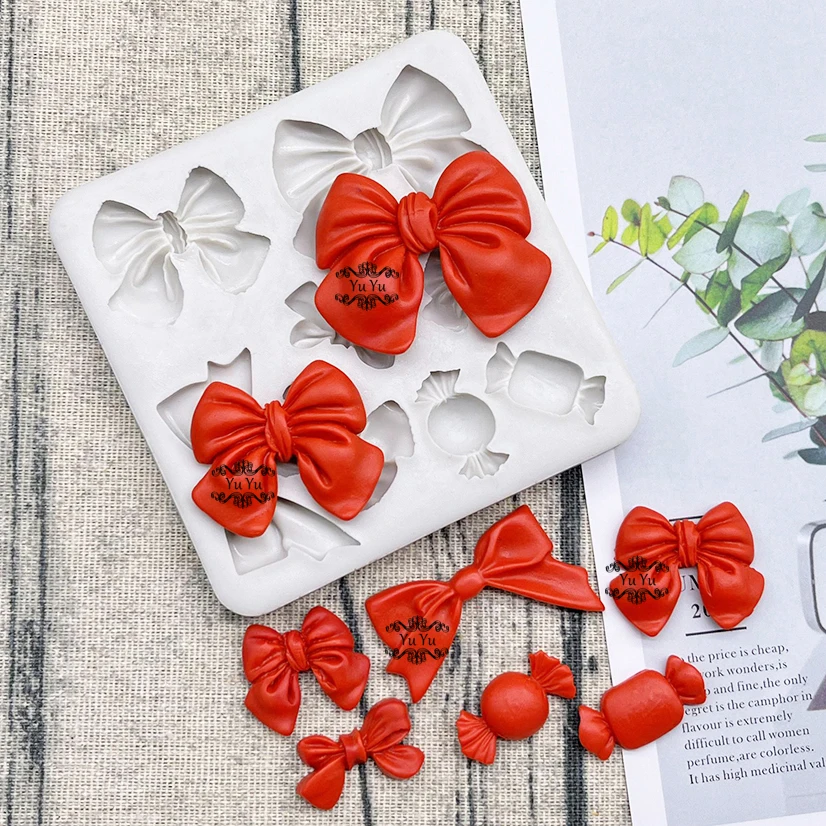 Bowknot Silicone Sugarcraft Mold Resin Tools Cupcake Baking Mould Fondant Cake Decorating Tools
Bowknot Silicone Sugarcraft Mold Resin Tools Cupcake Baking Mould Fondant Cake Decorating Tools