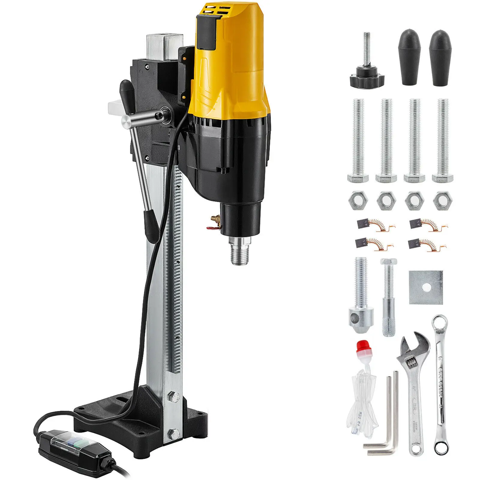 4450W Diamond Core Drill Concrete Drilling Machine Max 255mm w/ Stand Press 
4450W Diamond Core Drill Concrete Drilling Machine Max 255mm w/ Stand Press