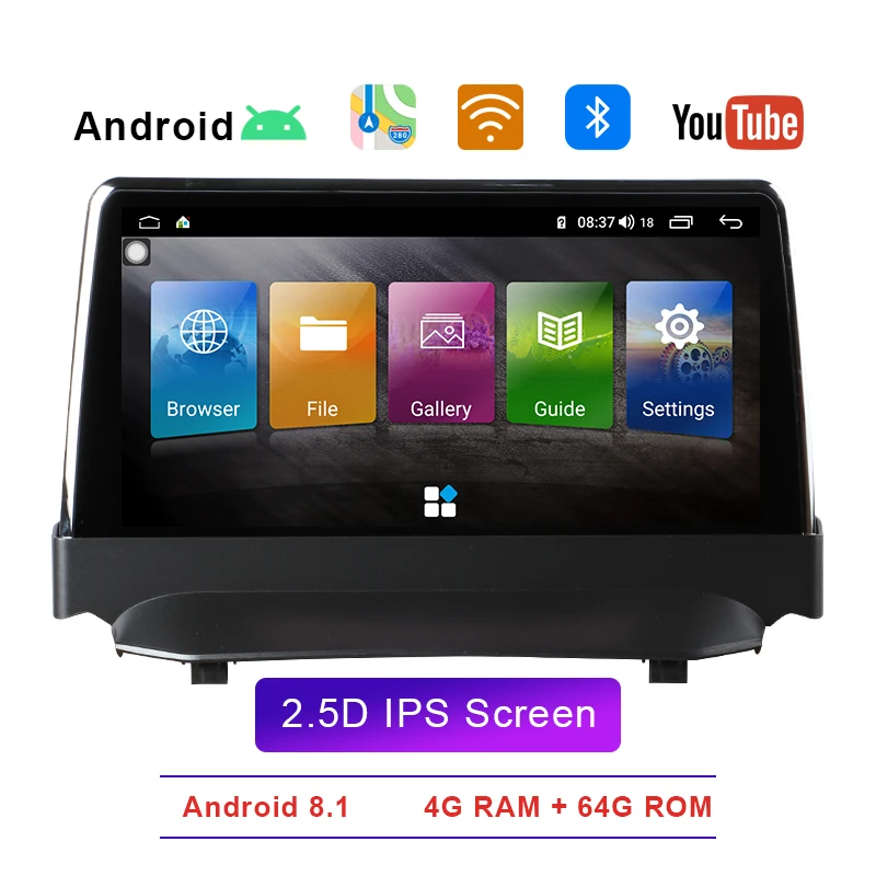 9.66 Inch Touch Android 8.1 Car Multimedia Navigation Radio Video Audio DVD Player BT System For Ford Fiesta
9.66 Inch Touch Android 8.1 Car Multimedia Navigation Radio Video Audio DVD Player BT System For Ford Fiesta