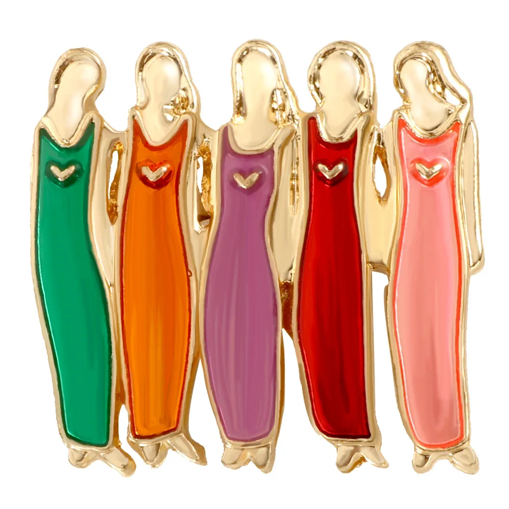 Jewelry sister brooch girlfriends group pin best friends sister brooch creative badge, clothes, backpack
Jewelry sister brooch girlfriends group pin best friends sister brooch creative badge, clothes, backpack