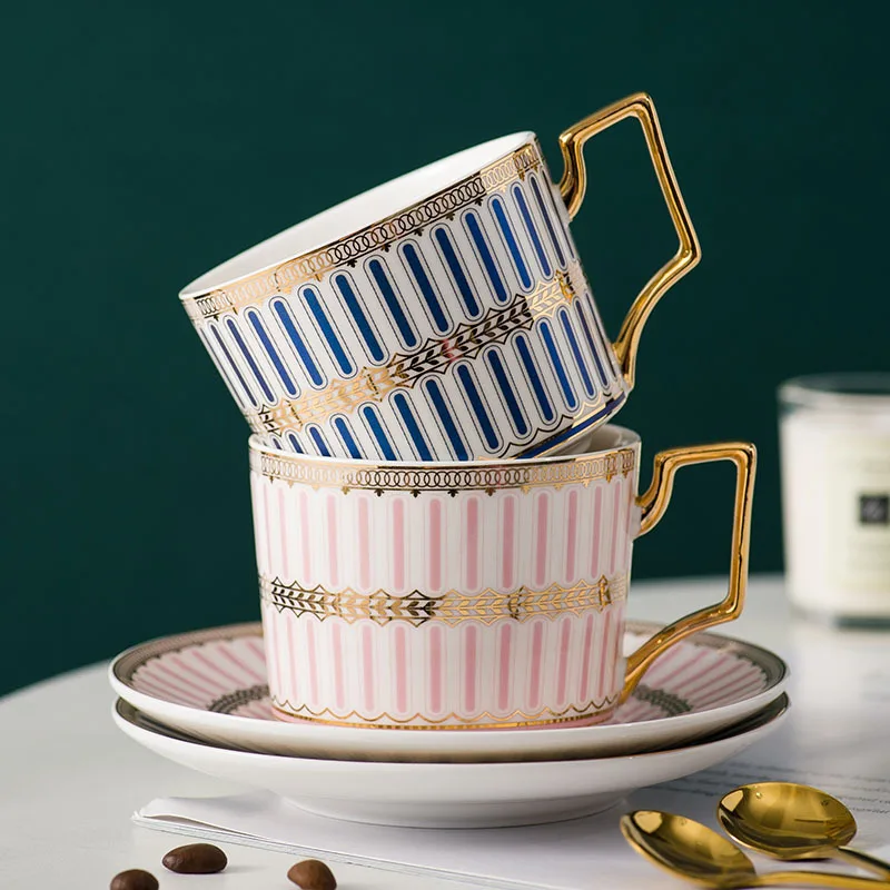 Phnom Penh Ceramic Coffee Cups and Saucers Set European-Style Afternoon Tea Set Coffee Set Light Luxury Household Flower Tea Cup
Phnom Penh Ceramic Coffee Cups and Saucers Set European-Style Afternoon Tea Set Coffee Set Light Luxury Household Flower Tea Cup