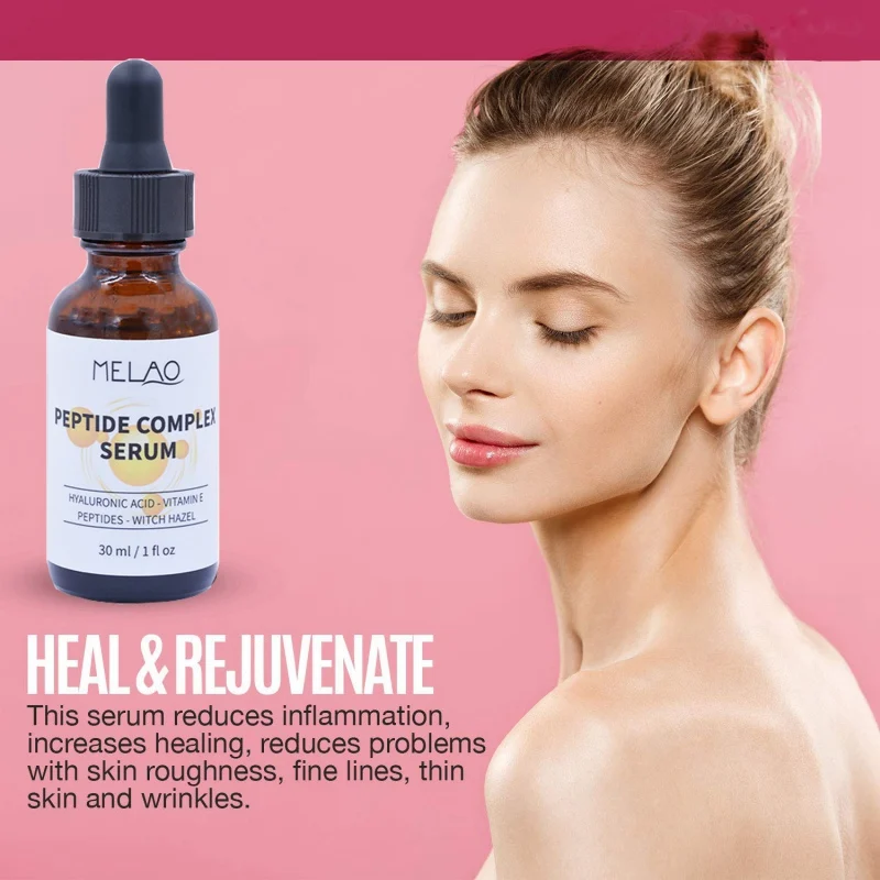 30ml Liquid Peptide Essential Moisturizing Firming Skin Repair Anti-Aging Face Serum Dropshipping N2
30ml Liquid Peptide Essential Moisturizing Firming Skin Repair Anti-Aging Face Serum Dropshipping N2