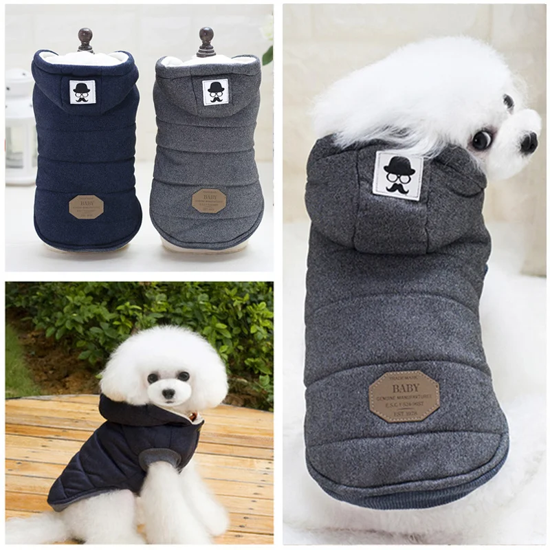 Cotton Pet Dog Clothes for Small Dogs Winter Warm Dog Hooded Coat Jackets Chihuahua Pug Outfits Puppy Cat Clothing Pets Products
Cotton Pet Dog Clothes for Small Dogs Winter Warm Dog Hooded Coat Jackets Chihuahua Pug Outfits Puppy Cat Clothing Pets Products