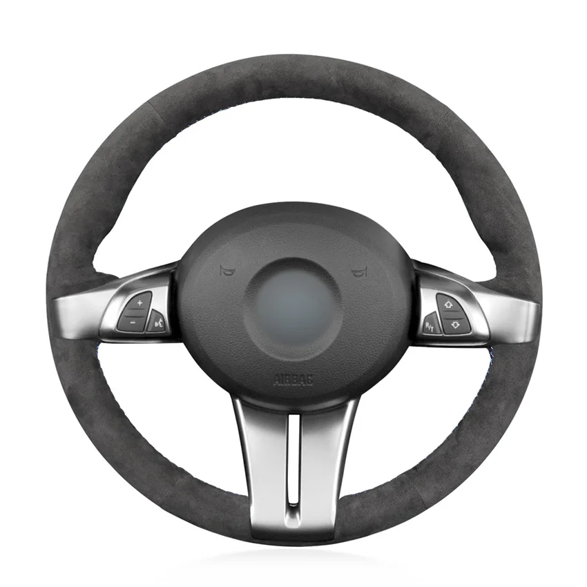 Premium Suede Leather Steering Wheel Cover For BMW Z4 E85 Roadster 2003 2004-2008 E86 Coupe 2005 2006 2007 Car Accessories
Premium Suede Leather Steering Wheel Cover For BMW Z4 E85 Roadster 2003 2004-2008 E86 Coupe 2005 2006 2007 Car Accessories