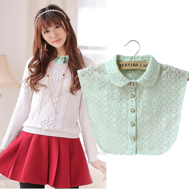 Sitonjwly Sweater Women Embroidered Flase Collar Shirt Detachable Collars Ladies Lapel Blouse Decoration Female Fake Collar
Sitonjwly Sweater Women Embroidered Flase Collar Shirt Detachable Collars Ladies Lapel Blouse Decoration Female Fake Collar