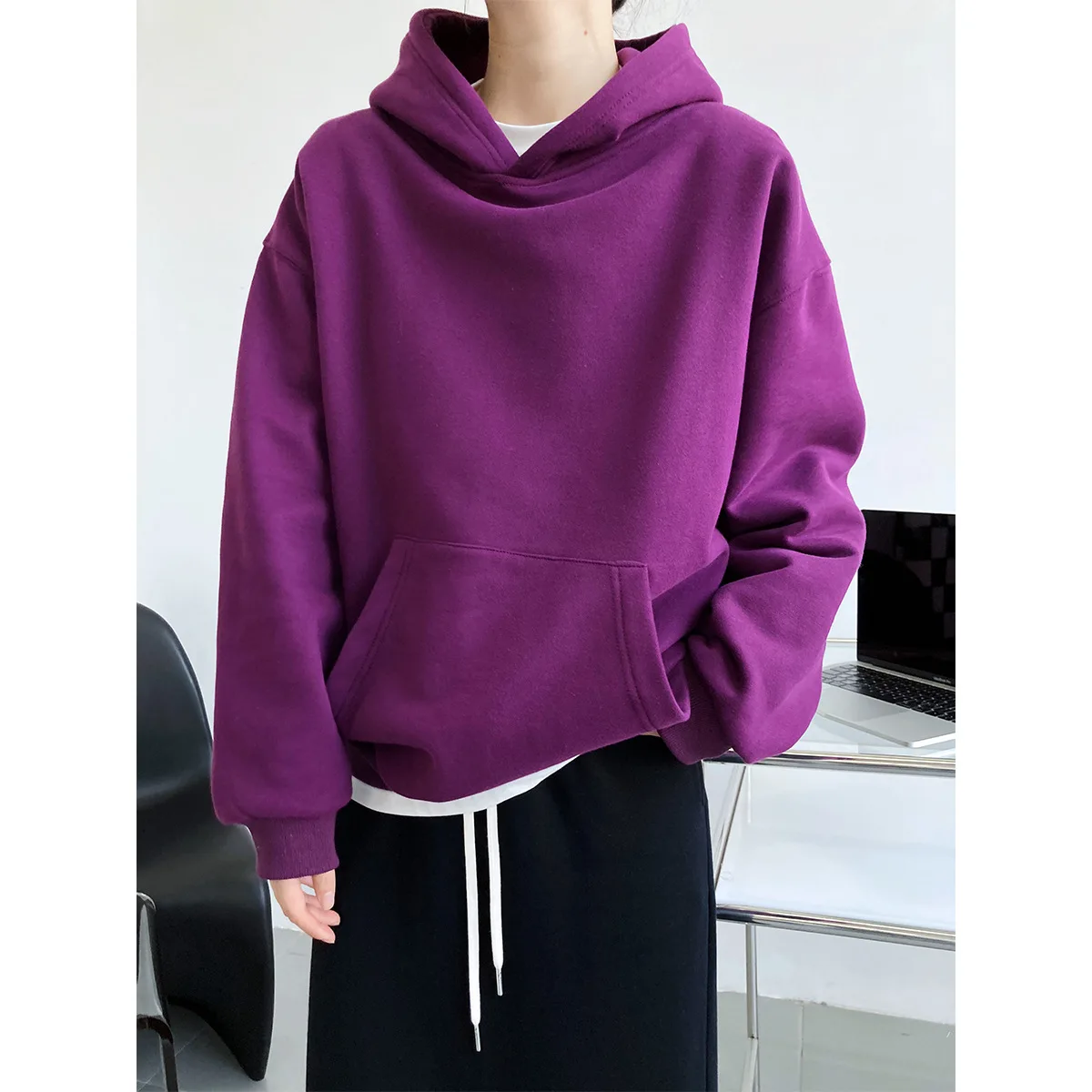 HXJJP Thick Fleece Hooded Sweatshirts Women's 2021 New Autumn Winter Long Sleeve Loose Korean Pullover Jacket 2629
HXJJP Thick Fleece Hooded Sweatshirts Women's 2021 New Autumn Winter Long Sleeve Loose Korean Pullover Jacket 2629