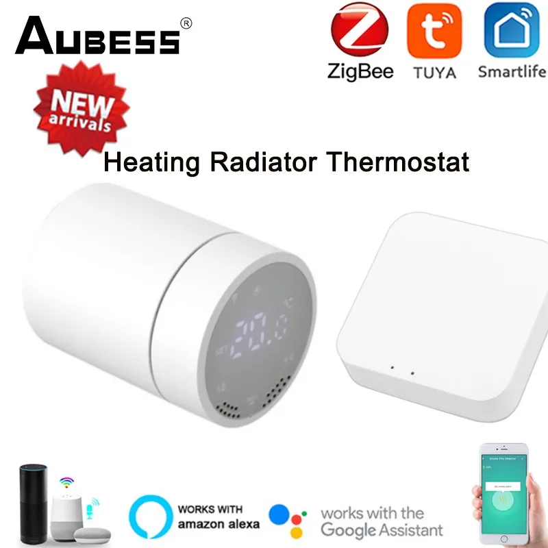 Умный привод радиатора TRV ZigBee3.0 с цифровым дисплеем, термостатический клапан радиатора, регулятор температуры с голосовым управлением чере...
Умный привод радиатора TRV ZigBee3.0 с цифровым дисплеем, термостатический клапан радиатора, регулятор температуры с голосовым управлением чере...