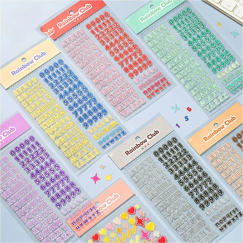 1 Sheet Stickers Alphanumeric Multi-color Creative Scrapbook Stationery School Supplies Hand Account Material Decorative Sticker
1 Sheet Stickers Alphanumeric Multi-color Creative Scrapbook Stationery School Supplies Hand Account Material Decorative Sticker