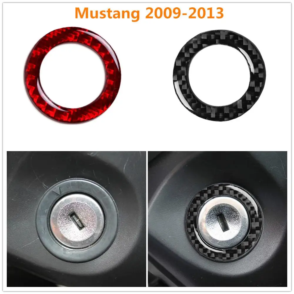 For Ford Mustang 2009-2013 Car styling Interior Carbon Fiber Engine Start Stop Ignition Cover Trim Key Ring Car Sticker Decals
For Ford Mustang 2009-2013 Car styling Interior Carbon Fiber Engine Start Stop Ignition Cover Trim Key Ring Car Sticker Decals