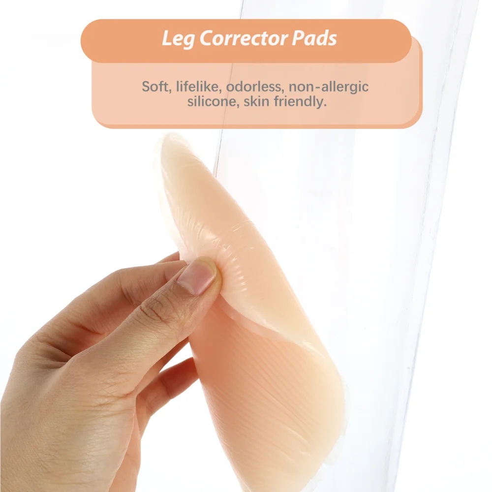 1 Pair Self-Adhesive Silicone Calf Pads Corrector Leg Onlays Leg Corrector
1 Pair Self-Adhesive Silicone Calf Pads Corrector Leg Onlays Leg Corrector