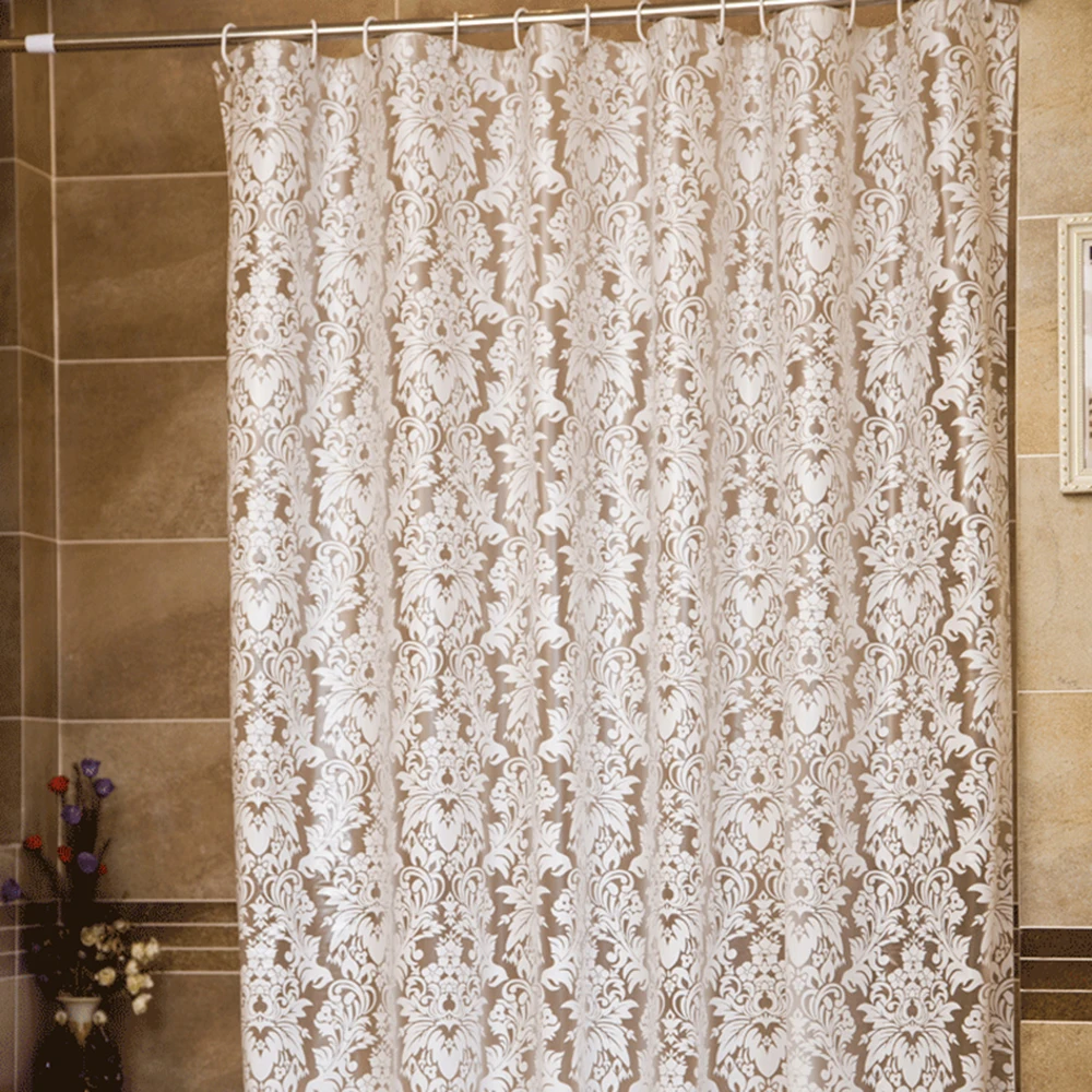 Morocco White Shower Curtain Home Waterproof Bathing Shower Curtain PEVA Floral Curtain Hook Bathroom Decor Transparent Curtains
Morocco White Shower Curtain Home Waterproof Bathing Shower Curtain PEVA Floral Curtain Hook Bathroom Decor Transparent Curtains