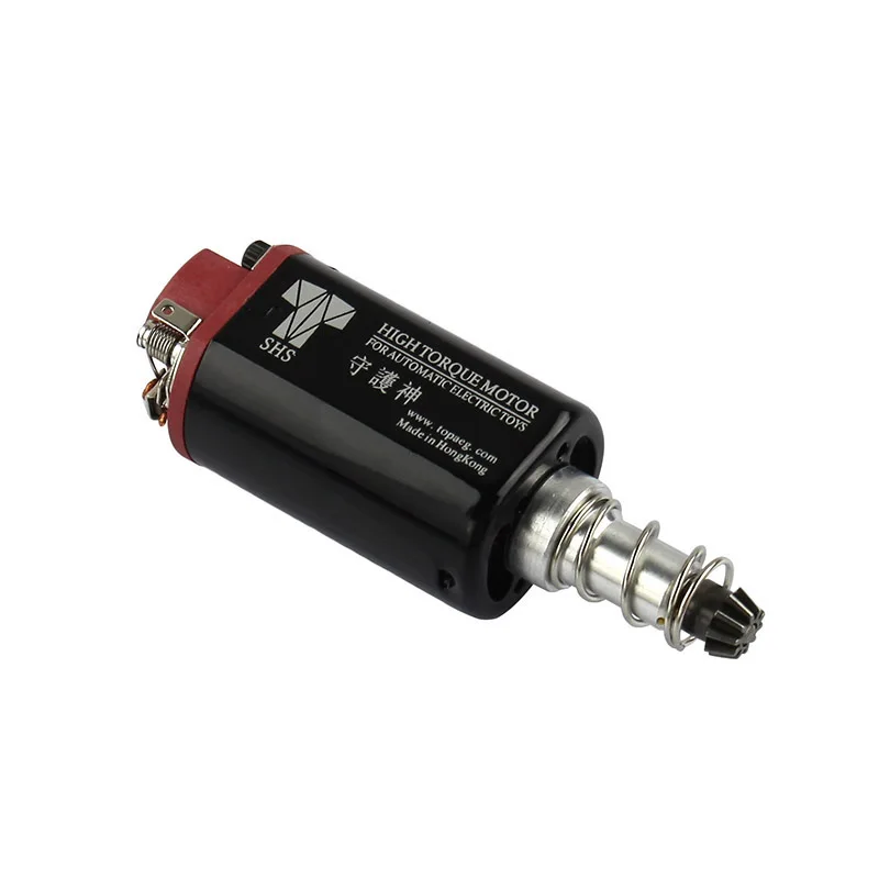 SHS High Torque Motor Long type for Airsoft AEG P90 /G3/ M4/M16/MP5 Ver.2 Gearbox Series
SHS High Torque Motor Long type for Airsoft AEG P90 /G3/ M4/M16/MP5 Ver.2 Gearbox Series
