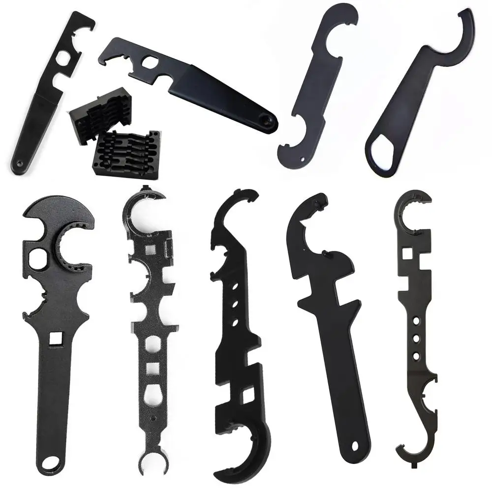 New Tactical Arisoft M4 Ar15 Accessories Multi-Function Steel Delta Ring Butt Stock Tube Wrench Tool Buffer Tube Nut Flash Hider
New Tactical Arisoft M4 Ar15 Accessories Multi-Function Steel Delta Ring Butt Stock Tube Wrench Tool Buffer Tube Nut Flash Hider