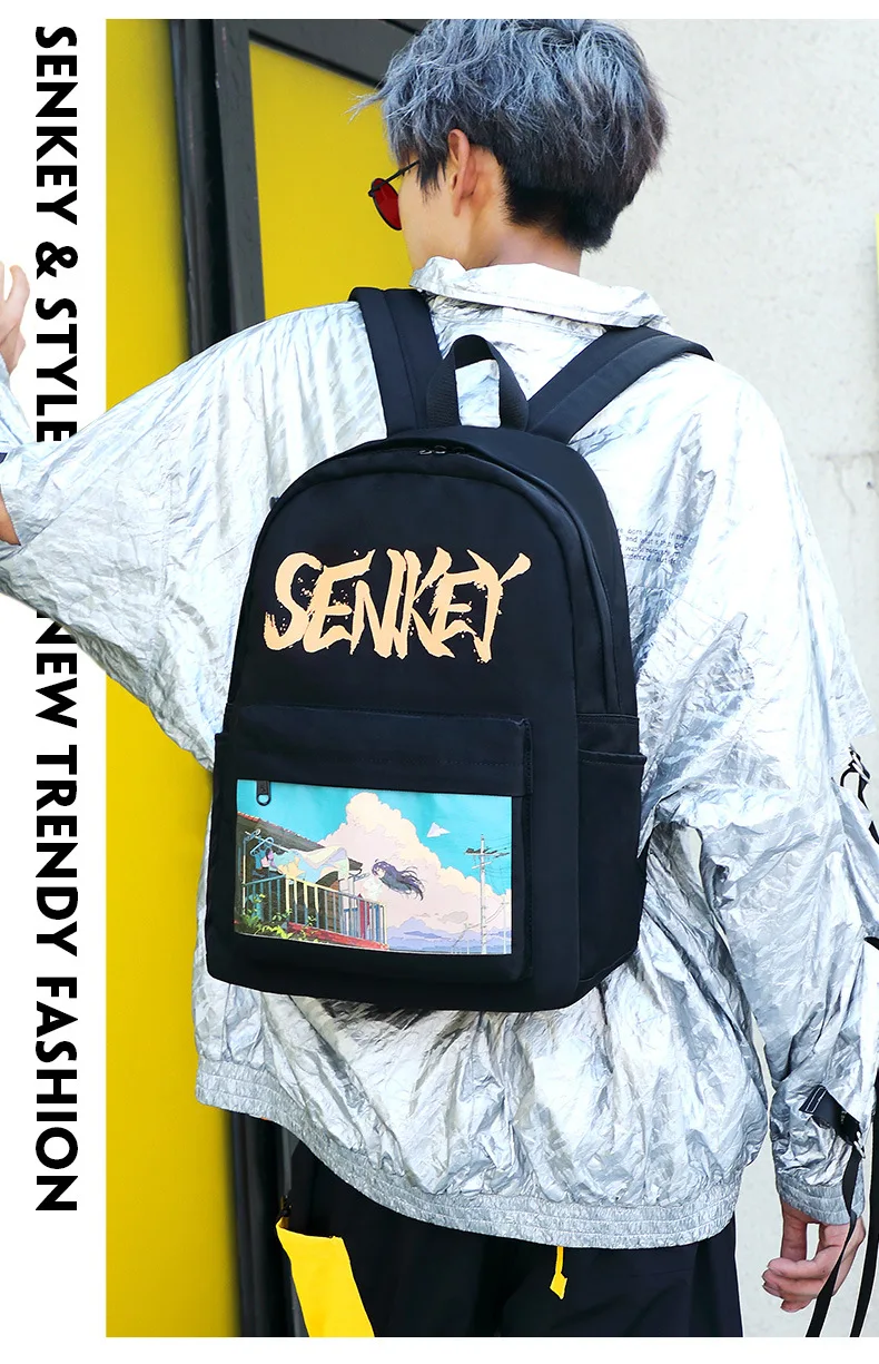 New Oxford Backpack Cartoon Cute SchoolBag Student Letter designer bookbag Backpacks canvas backpack men mochila para hombre sac
New Oxford Backpack Cartoon Cute SchoolBag Student Letter designer bookbag Backpacks canvas backpack men mochila para hombre sac