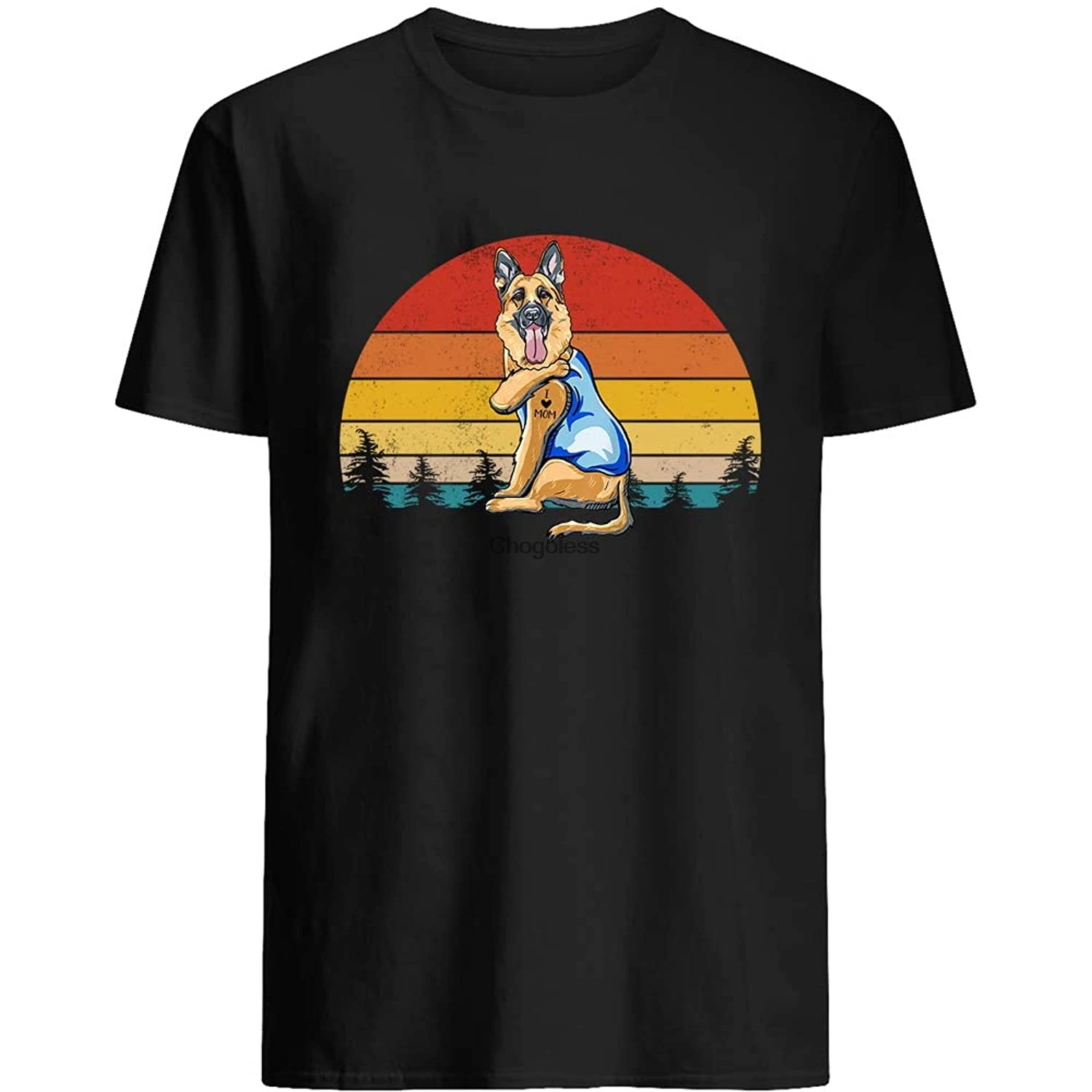 Retro I Love mom German Shepherd Lovers Animal pet Puppy Breed Owner Gift Graphic Unisex T-Shirt 
Retro I Love mom German Shepherd Lovers Animal pet Puppy Breed Owner Gift Graphic Unisex T-Shirt