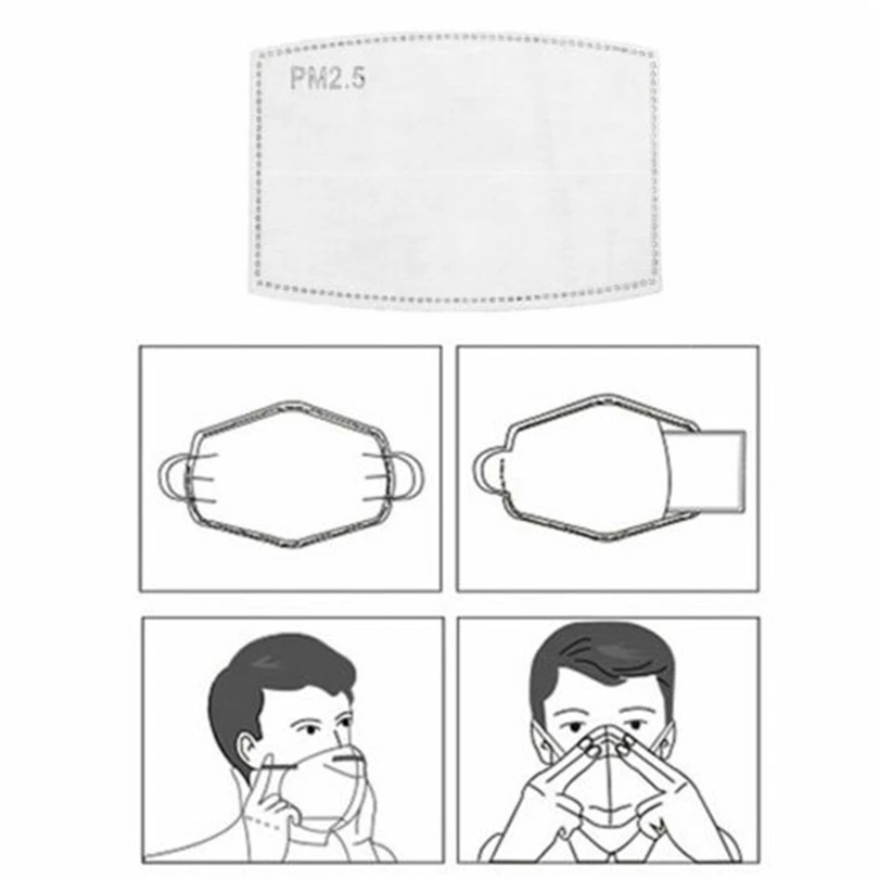 50pcs Filters For Masks PM2.5 Activated Carbon Insert Filter filtros para mascarilla filtros para mscara filtres pour masque
50pcs Filters For Masks PM2.5 Activated Carbon Insert Filter filtros para mascarilla filtros para mscara filtres pour masque