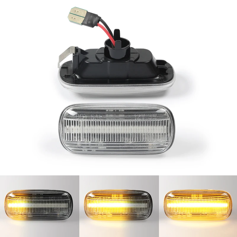 2Pcs LED Dynamic Amber Side Marker Turn Signal Light Sequential Blinke For Audi A3 S3 8P 2000-2003 A8 D2 99-02 TT 8N 2000-2006
2Pcs LED Dynamic Amber Side Marker Turn Signal Light Sequential Blinke For Audi A3 S3 8P 2000-2003 A8 D2 99-02 TT 8N 2000-2006