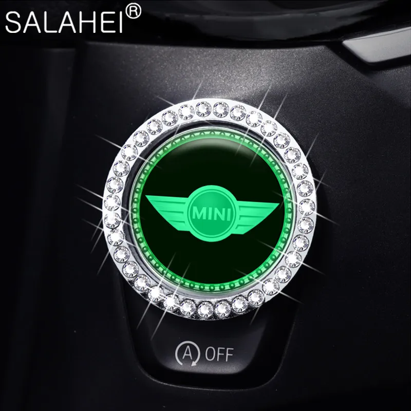 1set Luminous Crystal Car One-Key Engine Ignition Key Ring For BMW Mini Cooper JCW F54 F55 F56 F57 F60 Car Interior Accessories 
1set Luminous Crystal Car One-Key Engine Ignition Key Ring For BMW Mini Cooper JCW F54 F55 F56 F57 F60 Car Interior Accessories