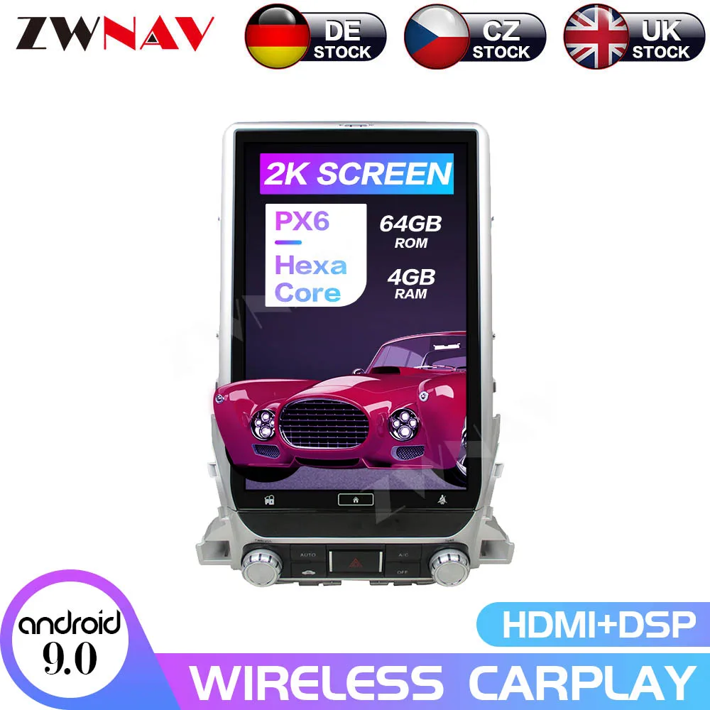 ZWNAV для TOYOTA LAND CRUISER LC200 2018 Android 8. 0 64G мультимедийный плеер в стиле Тесла Автомагнитола стерео
ZWNAV для TOYOTA LAND CRUISER LC200 2018 Android 8. 0 64G мультимедийный плеер в стиле Тесла Автомагнитола стерео