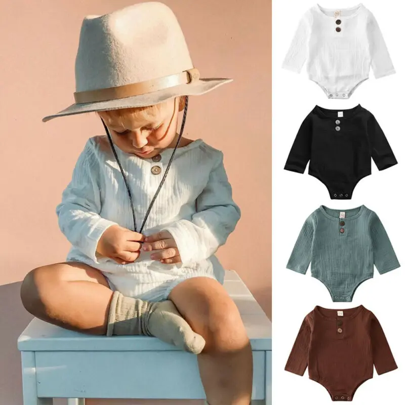 Newborn Infant Baby Boy Girl Cotton Romper Playsuit Jumpsuit Clothes Outfit 0-24 Months
Newborn Infant Baby Boy Girl Cotton Romper Playsuit Jumpsuit Clothes Outfit 0-24 Months
