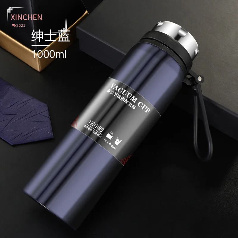 1000/800ml Sports Bottle Large Capacity Double Stainless Steel Thermos Outdoor Travel Portable Leak-Proof Car Vacuum Flask
1000/800ml Sports Bottle Large Capacity Double Stainless Steel Thermos Outdoor Travel Portable Leak-Proof Car Vacuum Flask