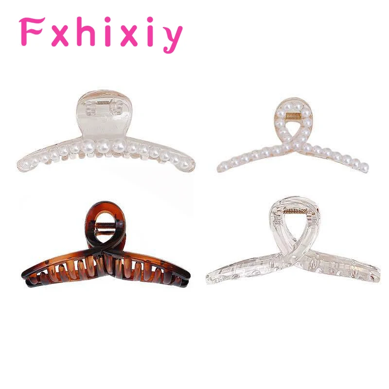 Big Hair Claws Bathing Hair Clips Girls Imitation Pearl Hair Accessories for Women Hair Styling Tool Crab Headwear New Arrival
Big Hair Claws Bathing Hair Clips Girls Imitation Pearl Hair Accessories for Women Hair Styling Tool Crab Headwear New Arrival