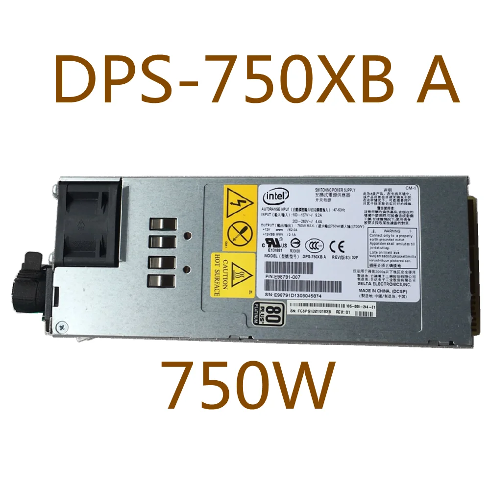 

For INTEL Intel DPS-750XB A Original Server Power Supply 750W E98791-003/004/005/006/007/008/009/010