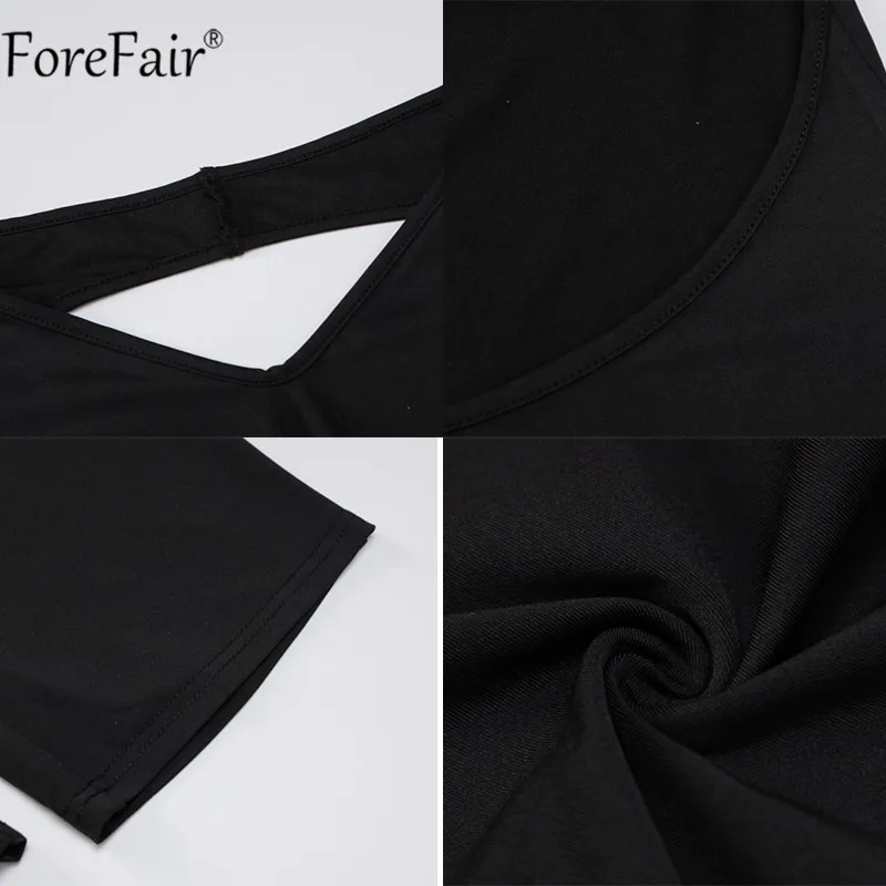 Forefair Sleeveless Backless Black 2020 Summer Women Playsuit Halter Casual Solid Rompers V Neck Skinny Streetwear Jumpsuits
Forefair Sleeveless Backless Black 2020 Summer Women Playsuit Halter Casual Solid Rompers V Neck Skinny Streetwear Jumpsuits