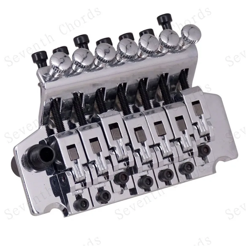 A Set Chrome 7 Strings Electric Guitar Tremolo Bridge Double Locking Systyem Musical Instruments Accessories Parts
A Set Chrome 7 Strings Electric Guitar Tremolo Bridge Double Locking Systyem Musical Instruments Accessories Parts