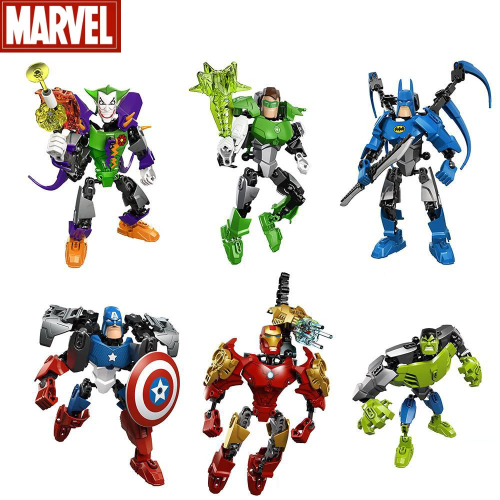 The Avengers Iron Man Spider Man Captain America Puzzle Assembled Children's Building Blocks
The Avengers Iron Man Spider Man Captain America Puzzle Assembled Children's Building Blocks