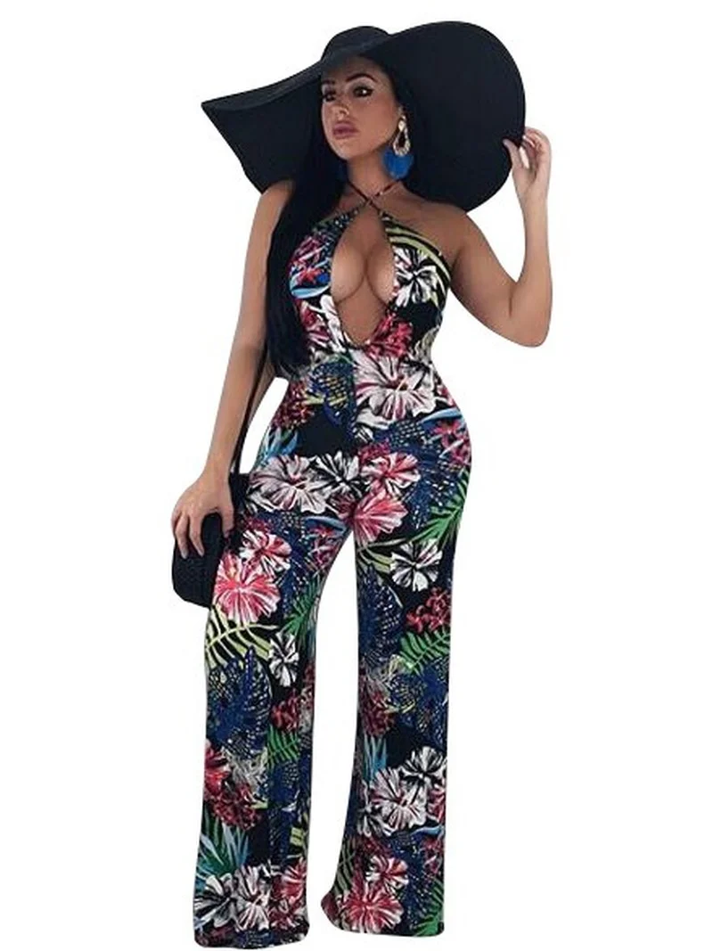 2021 Sexy V-neck Print Jumpsuits Summer Women Casual Long Sleeve Ladies Boho Casual Flared Pants
2021 Sexy V-neck Print Jumpsuits Summer Women Casual Long Sleeve Ladies Boho Casual Flared Pants