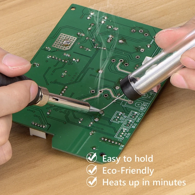 High-Power Constant Temperature Soldering Iron Tool Set Electric Welding Adjustable Temperature Welder Tips Combination Hand To 
High-Power Constant Temperature Soldering Iron Tool Set Electric Welding Adjustable Temperature Welder Tips Combination Hand To