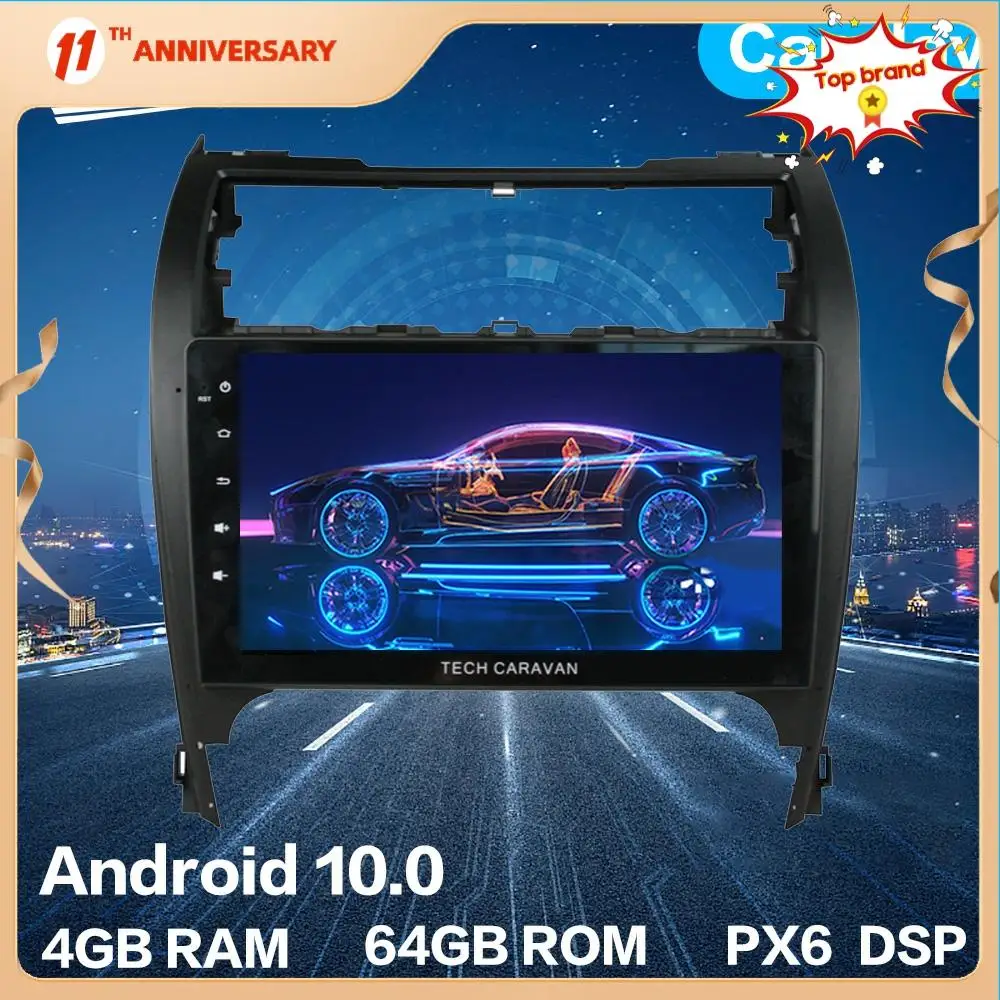 Android 10 4G+64GB Car Radio Player GPS Navigation For Toyota CAMRY 2012 - 2016 Car Stereo HD Multimedia DVD Player DSP Carplay
Android 10 4G+64GB Car Radio Player GPS Navigation For Toyota CAMRY 2012 - 2016 Car Stereo HD Multimedia DVD Player DSP Carplay