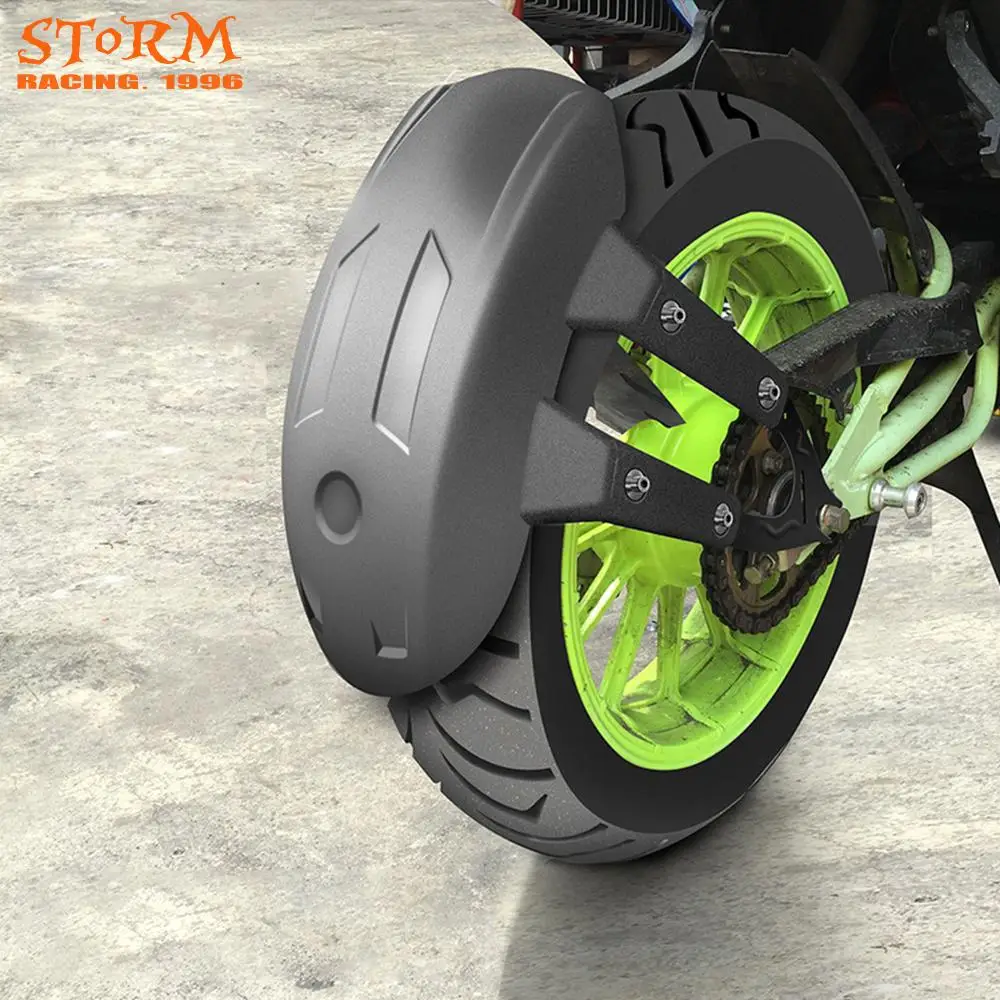 Universal Black Plastic Motorcycle Rear Wheel For Fender Splash Guard Rear Wheel Cover Splash Guard Mudguard with Bracket
Universal Black Plastic Motorcycle Rear Wheel For Fender Splash Guard Rear Wheel Cover Splash Guard Mudguard with Bracket